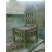 Копия стула в старорусском стиле фото