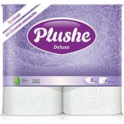 Туалетная бумага трехслойная PLUSHE DELUXE Ароматизированная фото