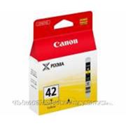 Картридж Canon CLI-42 Y, желтый фото