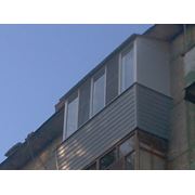 Остекление балконов ПВХ фото