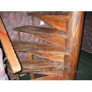 Лестница деревянная под сарину