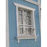 Кованые решетки на окна фотография