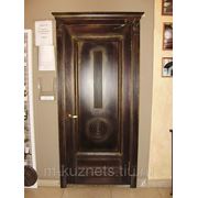 Дверь из сосны D09-13 фотография