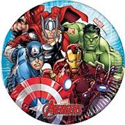 Набор тарелок бумажных Веселуха “Marvel Avengers“, d- 19,5 см., 8 шт., 87963 фотография