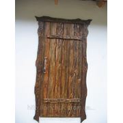 Двери под старину на Мазанке. фотография