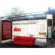 Реклама на остановках общественного траспорта в Самаре
