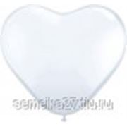 Сердце Стандарт White 15“ фото