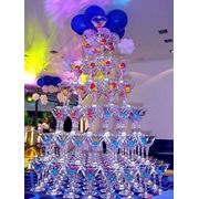 Пирамида из шампанского на детский праздник в Волгограде