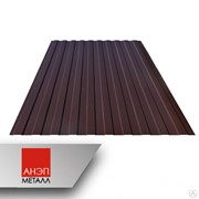 Профнастил шоколадно-коричневый С21 0,35 мм