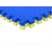 Мягкие модули Татами для каратэ желто-синий фото