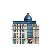 Дизайн фасадов зданий в г. Астана фотография