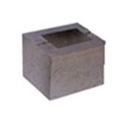Блок стандартный цементно-песчаный БСР 1/2 фото