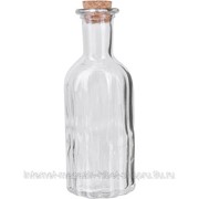 Бутылка 450 мл стекло с пробкой Loraine 28083