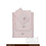 Полотенце для ванной Tivolyo Home JULIET хлопковая махра розовый 30х50 фото