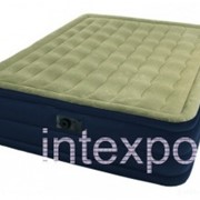 Двуспальная надувная кровать Plush Bed INTEX 67710