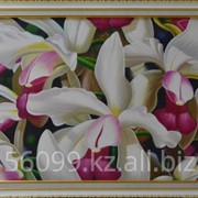 Картина “Орхидеи“ 61х121 фото