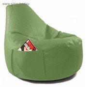 Кресло-мешок Comfort Green, экокожа фото