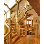 Деревянные лестницы Винница фото