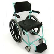 Инвалидная коляска для душа и туалета фото