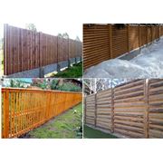 Заборы дачные коттеджные.Деревянный забор - один из самых недорогих и распространенных видов ограждения.