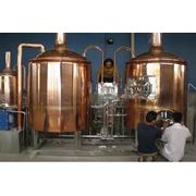 Пивоварня Генрих Шульц производительностью 1000 литров в сутки фотография