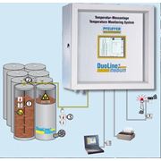 Система мониторинга температуры зерна в металлических силосах