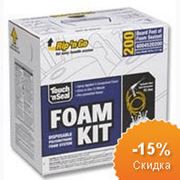 Пенополиуретан (ППУ) Foam Kit Touch 'n Seal (США) для утепления и герметизации помещений фото