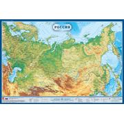 Настенная карта России (физическая) “Россия“ 097х068 м фото