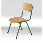 Купить стул детский ISO со спинкой и сидением из гнутой фанеры, 300х330х340 мм, Код: 0244