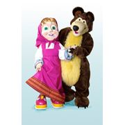 Ростовая кукола Маша и Медведь фото