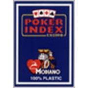 Карты игральные MODIANO POKER SPECIAL INDEX 100% PLASTIC PLAYING CARDS фото