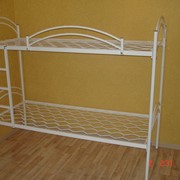 Кровать двухъярусная металлическая “Копейка“ фото