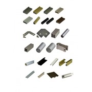 Алюминиевые профили Выбор: фасадные профили, торцевые планки, профили для кухонь.