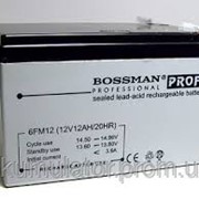Аккумулятор 12 Ач свинцово-кислотный герметичный Bossman 12V 6FM12 - LA12120 фотография