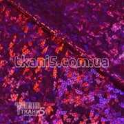 Ткань Голограмма ( фиолетовый ) 2738 фотография