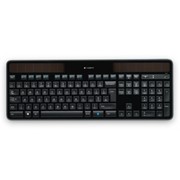 Клавиатуры беспроводные Logitech Wireless Keyboard K750 Solar USB EN/RU black