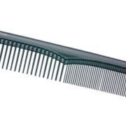 Расчёска E01470 "ES-1470", комбинированная длинная для мужских стрижек, нейлон.