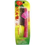 Расческа для ухода и восстановления поврежденных волос с маслом японской камелии CO 70N Ikemoto Brush фото