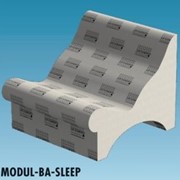Сиденье для хамама с анатомической спинкой Modul ba sleep фото
