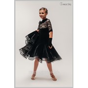 Платье рейтинговое черное № 829 Неаполь