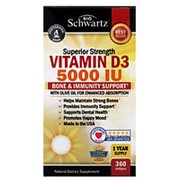 Витамины Bio Schwartz Vitamin D3 5000iu 360капс фото