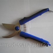 Секатор Горизонт С-41-21Н 220мм. с закрыт.шарниром никелированный фото