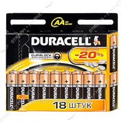 Батарейка Duracell LR03 ( пальчик ) (уп.18 шт. цена за уп.) №361348