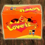 Love is жевательная резинка со вкусом Апельсина и Ананаса фото