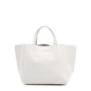 Женская сумка Poolparty Soho Leather Soho Bag кожаная белая фотография