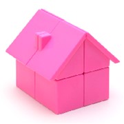 YJ 2x2 House Розовый фото