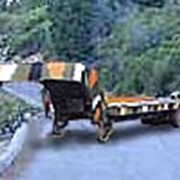 Автомобильный полуприцеп модель ЧМЗАП-9990 грузоподъемность - 52тн, для перевозки тяжеловесных негабаритных неделимых грузов и транспортных средств массой до 52 т по дорогам с твердым покрытием и улучшенным грунтовым дорогам