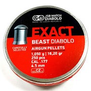 Пульки JSB Exact Beast кал. 4,52 мм 1,05 гр (250 шт./бан.) (50 шт./уп.) фото