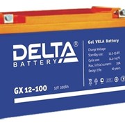 Аккумуляторная батарея DELTA GX 12-100 (12В, 100Ач, GEL) фото