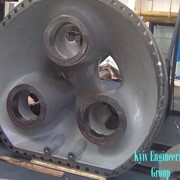 Крышка корпуса литая (оборудование нестандартное для металлургических и коксохимических предприятий фото